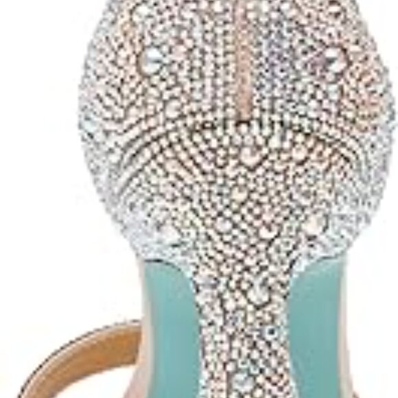 NEW!! Never worn! Betsey Johnson Women's Dani Heeled Sandal - Picture 3 of 9